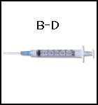 Buy Needles with syringes- BD